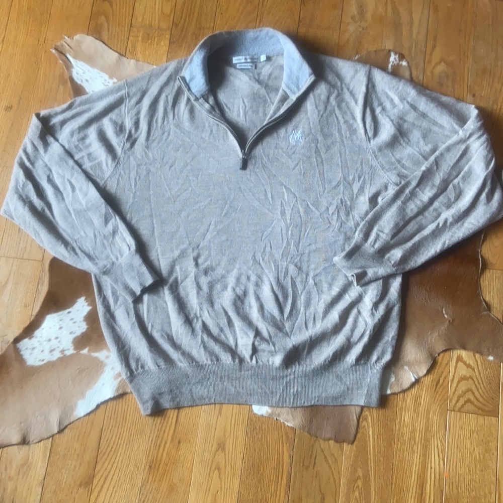 Peter Millar 1/4 zip sweater